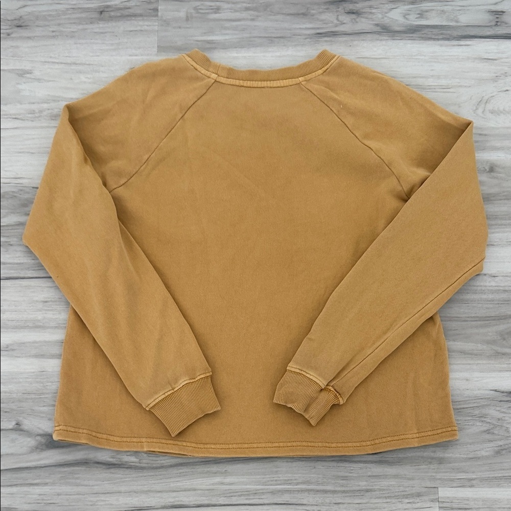 Women’s Disney Tan Sweatshirt with Chip and Dale Heart Design size XS - Picture 4 of 11